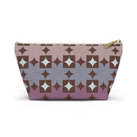 World's Fair Accessory Pouch w T-bottom in Purple